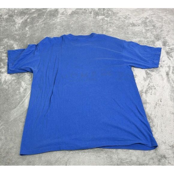 Vintage 80s Bermuda Nature Short Sleeve T Shirt Men's Size Large Blue - Picture 2 of 12